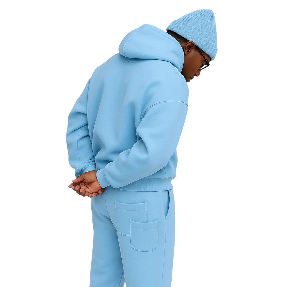 NOLUVE HOODIE BABY BLUE